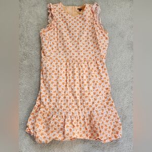 Ann Taylor XXL Orange Floral Dress